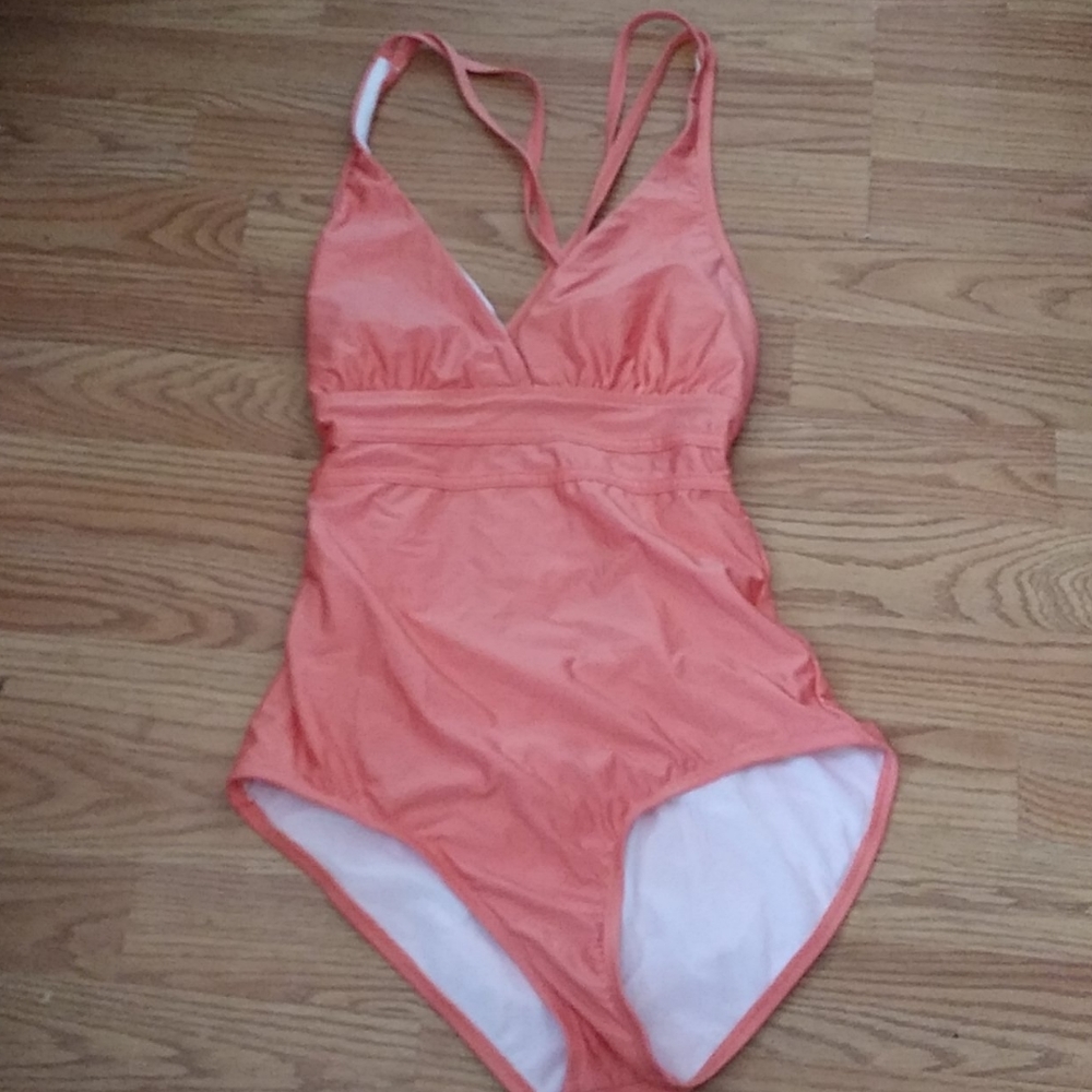 Athena orange one piece Sz. 10
